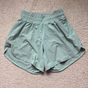 Lululemon Athletica Sage Green Athletic Shorts